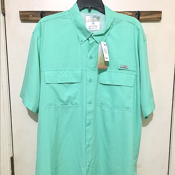 Ocean Coast Other - NWT Ocean Coast Advantage Aqua Fleur Shirt (XL)